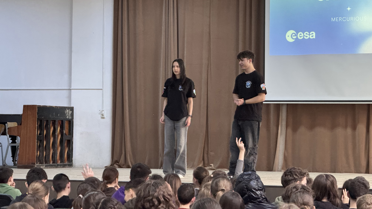 Inspiring the next generation: Our conference hall presentation
